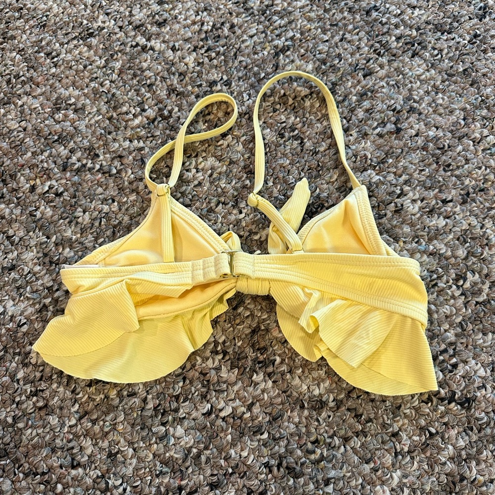 Ribbed Knit Flutter Bikini Set - image 7